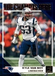 2019 Donruss The Champ is Here Kyle Van Noy #CH-10 card
