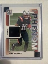 2025 Donruss Rookie Phenom Jerseys Kyle Williams #RPJ-KWS card