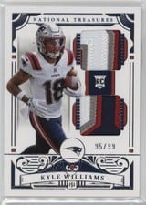 2025 Panini National Treasures Rookie Dual Materials Kyle Williams #23 card