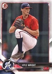 2018 Bowman Prospects Kyle Wright #BP14 card