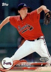 2018 Topps Pro Debut Base Set Kyle Wright #13 card