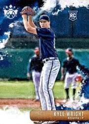 2019 Panini Diamond Kings Base Set Kyle Wright #76 card