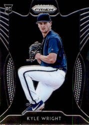 2019 Panini Prizm Base Set Kyle Wright #50 card