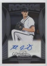 2019 Panini Prizm Rookie Autographs Kyle Wright #RA-KW card
