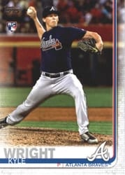 2019 Topps Base Set Kyle Wright #473 card