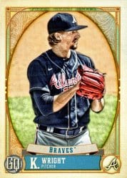 2021 Topps Gypsy Queen Base Set Kyle Wright #128 card