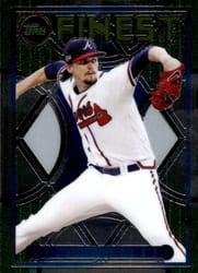 2022 Finest Flashbacks Base Set Kyle Wright #118 card