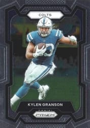 2023 Panini Prizm Base Set Kylen Granson #128 card
