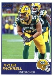 2019 Score Base Set Kyler Fackrell #232 card