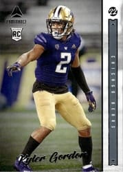2022 Panini Luminance Base Set Kyler Gordon #162 card