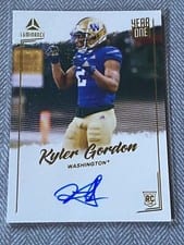 2022 Panini Luminance Year One Signatures Kyler Gordon #YOS-KGO card