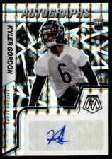 2022 Panini Mosaic Rookie Autographs Mosaic Kyler Gordon #RAM-KG card