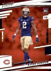 2022 Panini Prestige Base Set Kyler Gordon #335 card