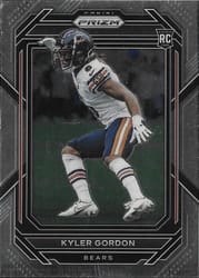 2022 Panini Prizm Base Set Kyler Gordon #385 card