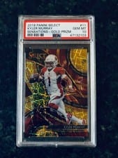 2019 Panini Select Sensations Kyler Murray #11 card