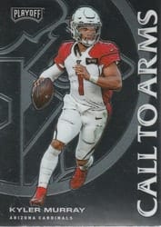 2020 Panini Playoff Call to Arms Kyler Murray #CA-6 card