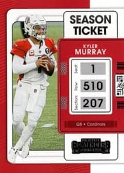 2021 Panini Contenders Base Set Kyler Murray #1 card
