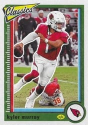 2022 Panini Classics Base Set Kyler Murray #1 card