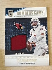 2024 Donruss Elite Numbers Game Jerseys Kyler Murray #NG-KMU card