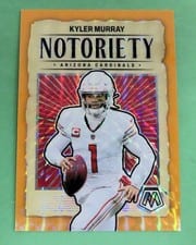 2024 Panini Mosaic Notoriety Kyler Murray #10 card