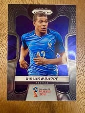 2018 Panini Prizm World Cup Kylian Mbappe #80 card
