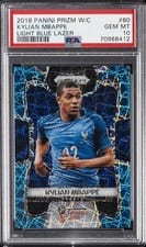 Kylian Mbappe 2018 Panini Prizm World Cup card
