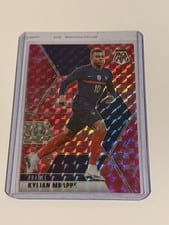 2021 Panini Mosaic UEFA Euro 2020 Kylian Mbappe #112 card