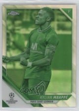 2021 Topps Chrome UEFA Champions League Kylian Mbappe Night Vision Refractor #1 card
