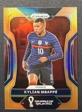 Kylian Mbappe 2022 Panini Prizm World Cup #101 Orange