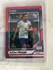 2024 Panini Donruss Kylian Mbappe Red #100 card