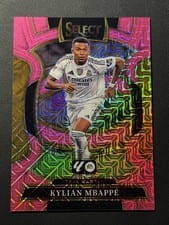 2025 Panini Select La Liga Kylian Mbappe #9 card