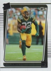 2021 Clearly Donruss Base Set Kylin Hill #98