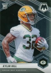 2021 Panini Mosaic Base Set Kylin Hill #374 card