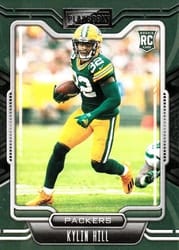 2021 Panini Playbook Base Set Kylin Hill #199 card