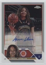 2023 Topps Chrome McDonald's All American Chrome Autographs Kymora Johnson #CA-KJ card