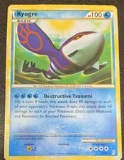 2011 Call of Legends Kyogre #12 card
