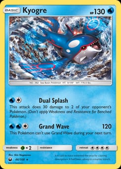 Celestial Storm Kyogre #46 card