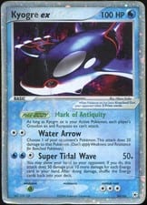 Hidden Legends Kyogre ex #94 card
