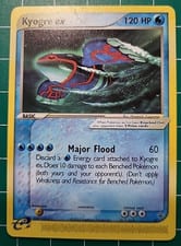 Nintendo Black Star Promos Kyogre ex #1 card