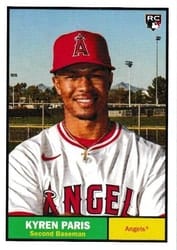 2024 Topps Archives Base Set Kyren Paris #26 card