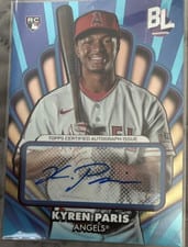 2024 Topps Big League Opening Act Autographs Kyren Paris #OAA-KP