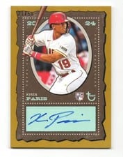 2024 Topps Brooklyn Collection Autographs Kyren Paris #AC-KP card