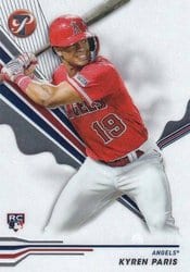 2024 Topps Pristine Base Set Kyren Paris #87 card