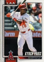 2026 Topps Base Set Kyren Paris #378 card