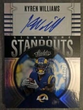 2023 Panini Absolute Signature Standouts Kyren Williams #SS-14 card