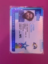 2024 Panini Contenders License to Dominate Kyren Williams #19 card