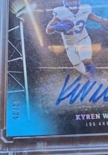 2024 Panini Origins Proving Ground Signatures Kyren Williams #PGS-KWI card