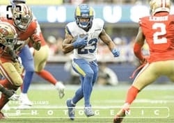 2024 Panini Photogenic Base Set Kyren Williams #63 card