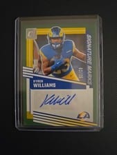 2025 Donruss Signature Marks Kyren Williams #SM-KWS card