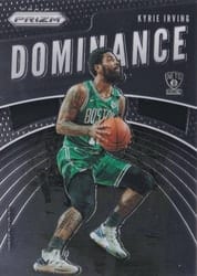 2019-20 Panini Prizm Dominance Kyrie Irving #19 card